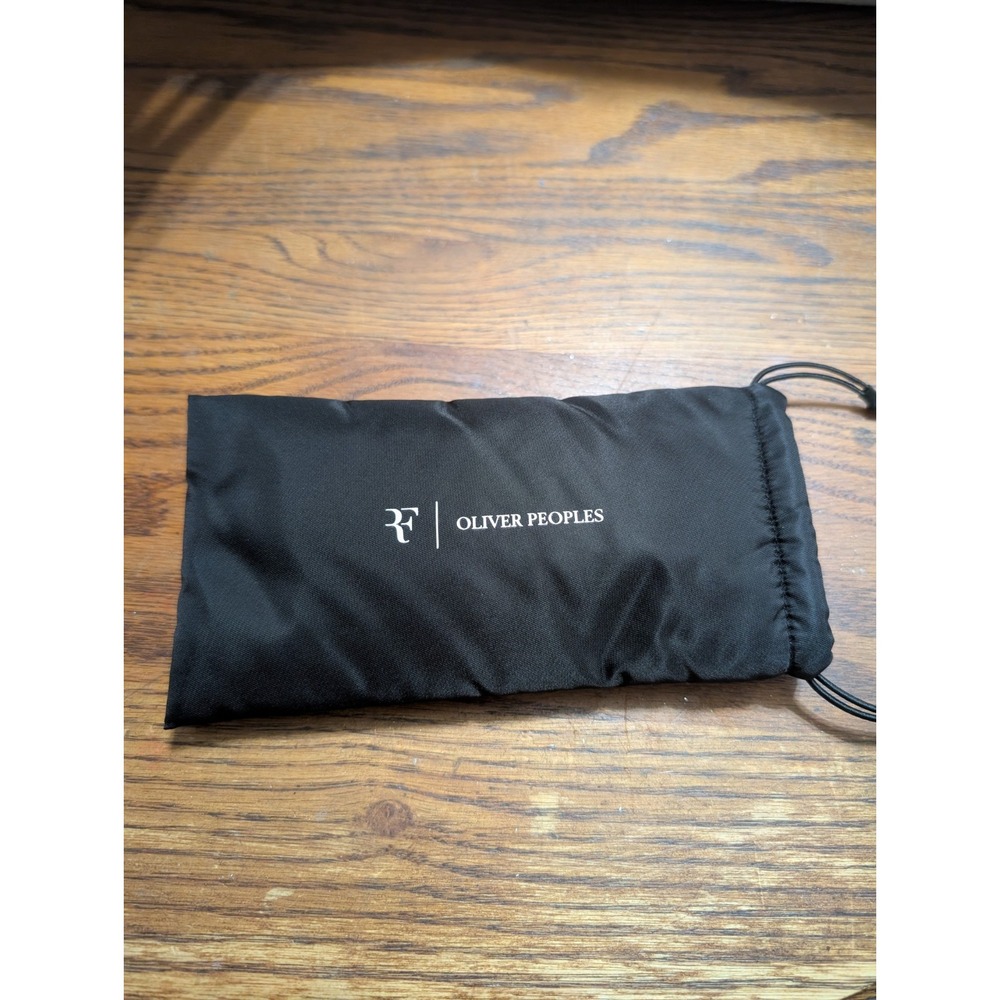 Oliver Peoples Roger Federer Pouch Soft Case Puffer Black Sunglasses Accessory